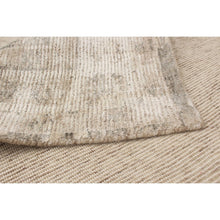 Hand Loomed Galleria Beige, Grey Silk Soft Rug