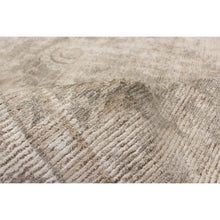 Hand Loomed Galleria Beige, Grey Silk Soft Rug