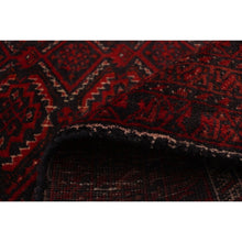 Hand-knotted Authentic Turkish Red Wool Rug