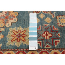 Hand-knotted Finest Ghazni Sky Blue Wool Soft Rug