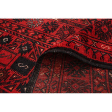 Hand-knotted Finest Khal Mohammadi Red Wool Soft Rug