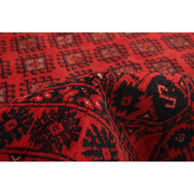 Hand-knotted Finest Khal Mohammadi Red Wool Soft Rug