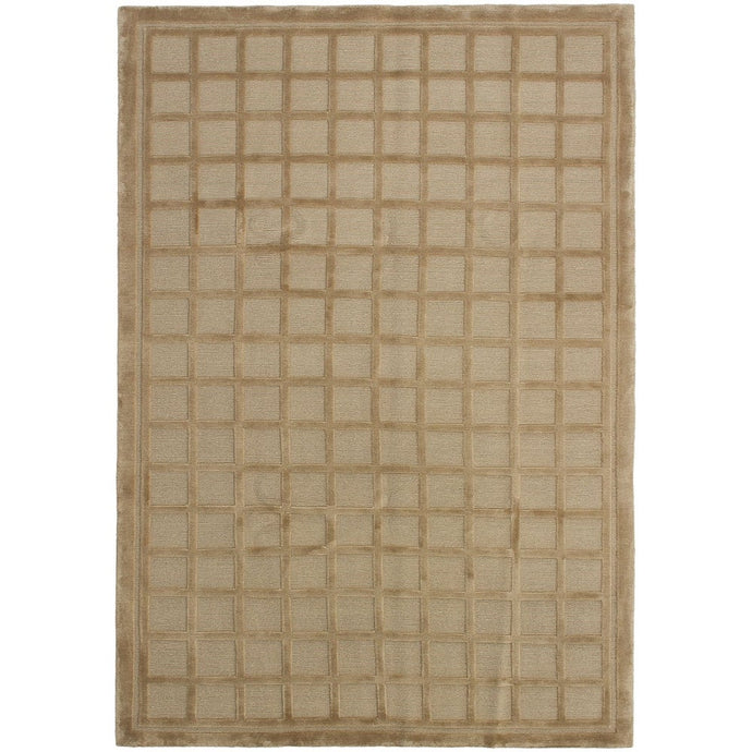 ECARPETGALLERY Hand-knotted Kathmandu Tan Wool Soft Rug