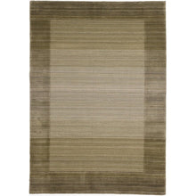 Hand-knotted Gabbeh Riz Beige, Brown Wool Soft Rug