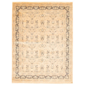 Hand-knotted Pako Persian Beige Wool Soft Rug