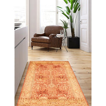 Hand-knotted Peshawar Finest Ottoman Copper Wool Soft Area Rug