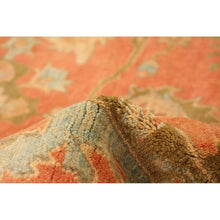 Hand-knotted Peshawar Ziegler Dark Copper Wool Soft Rug
