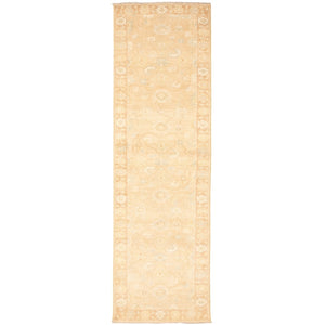 Hand-knotted Royal Ushak Beige Wool Soft Rug