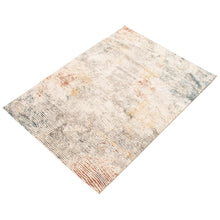 Grey Copper Casual Soft Rug