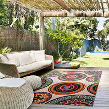 Multi Circles Indoor/ Outdoor Soft Rug