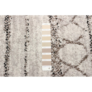 Ivory/ Copper Tassel Bohemian & Eclectic Soft Rug