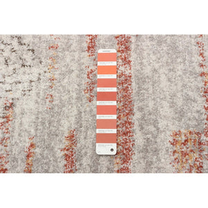 Ivory/ Copper Tassel Bohemian & Eclectic Soft Rug