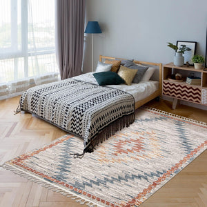 Black Ivory Bohemian & Eclectic Soft Rug