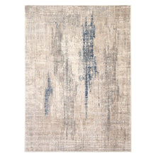 Taupe Multicolor Abstract Casual Soft Rug