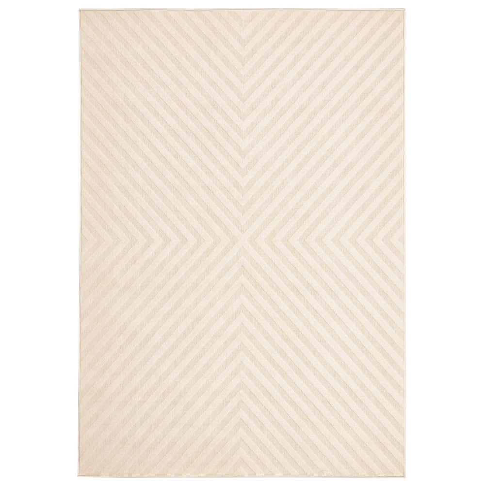 Geometric Indoor/ Outdoor Soft Rug