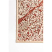 Abstract Copper Ivory Modern & Contemporary Soft Rug