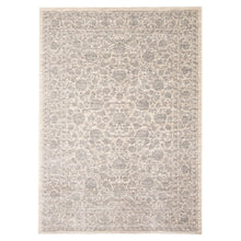 Ornament Floral Grey/Ivory Casual Soft Rug