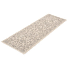 Ornament Floral Grey/Ivory Casual Soft Rug