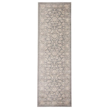 Ornament Floral Grey/Ivory Casual Soft Rug