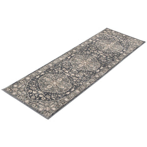 Cream Grey Tabriz Casual Soft Rug