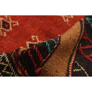 Flat-weave Ottoman Natura Brown, Copper Wool Soft  Kilim Rug