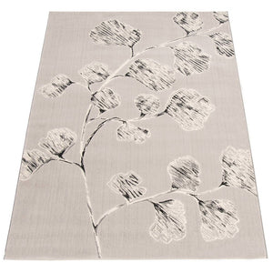 Emma Watson Ivory Floral Prima Country/Farmhouse Soft Rug