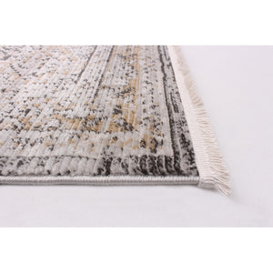 Taupe Bohemian & Eclectic Soft Area Rug