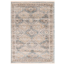 Blue Copper Bohemian & Eclectic Soft Rug