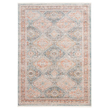 Blue Copper Bohemian & Eclectic Soft Rug