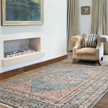 Cream Copper Bohemian & Eclectic Soft Rug