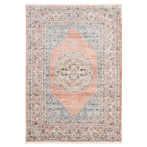 Cream Copper Bohemian & Eclectic Soft Rug