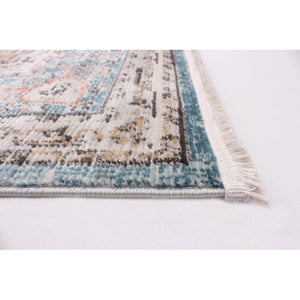 Cream Copper Bohemian & Eclectic Soft Rug