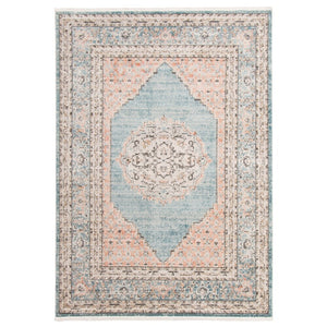 Cream Copper Bohemian & Eclectic Soft Rug