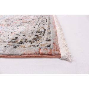 Cream Copper Bohemian & Eclectic Soft Rug