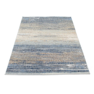 Sky Collection Navy Blue Casual Soft Rug