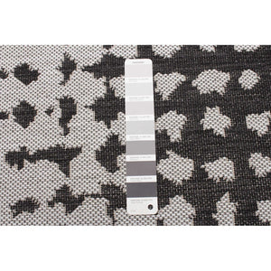 Black Indoor/ Outdoor Soft Rug