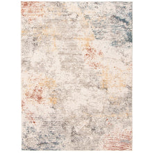 Cream Multi Casual Soft Rug