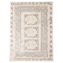 Cream Tribal Casual Soft Rug