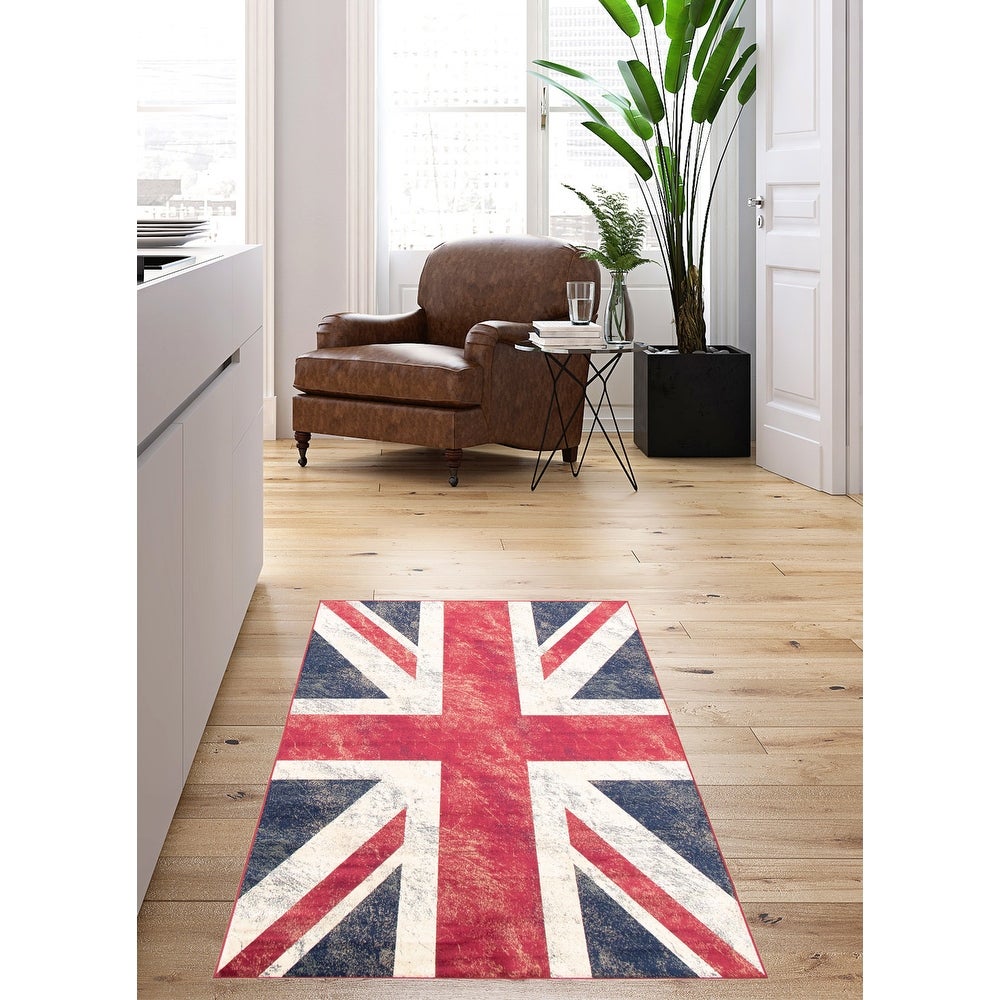 Union Jack Indoor/ Outdoor Soft Rug