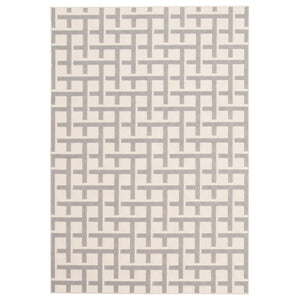 Checkered Blue Indoor/ Outdoor Soft Rug