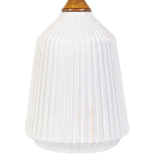 Elesa Modern Ceramic Table Lamp - 26"H x 15"W x 15"D