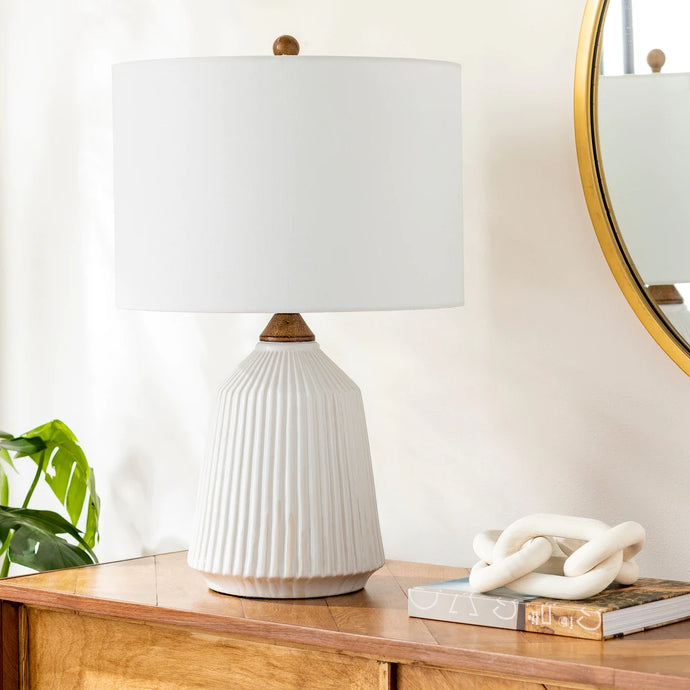 Elesa Modern Ceramic Table Lamp - 26