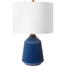 Elesa Modern Ceramic Table Lamp - 26"H x 15"W x 15"D