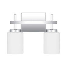 Ezra 2-Light Polished Chrome Bath Light