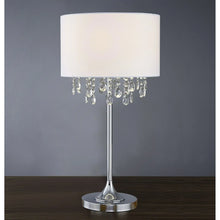 FLORENCE 27"H Crystal Pendants Table Lamp