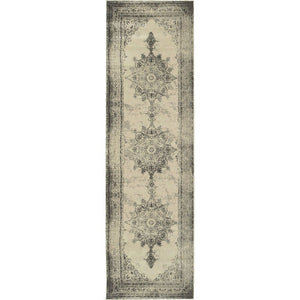 Faded Medallion Soft Area Rug