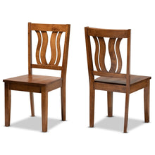 Fenton Mid-Century Modern 2-Piece Dining Chair Set