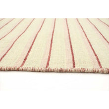 Anne Hathaway Collection Flat-weave Manhattan Green Wool Kilim Rug