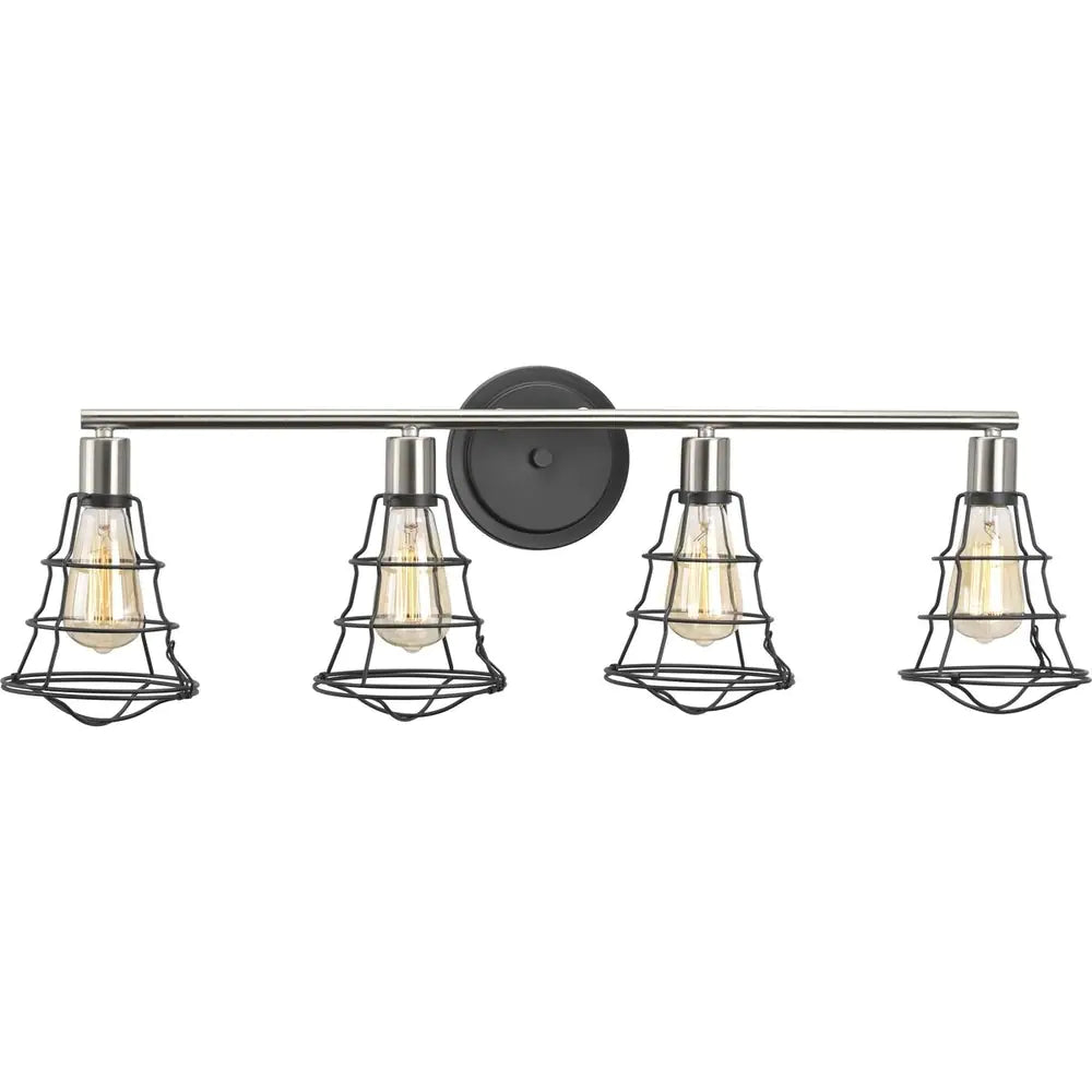 Gauge 4-light Bath Fixture - N/A