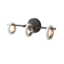 Glow's Avenue 3-Light Dimmable Loop Ring Bathroom Vanity Light